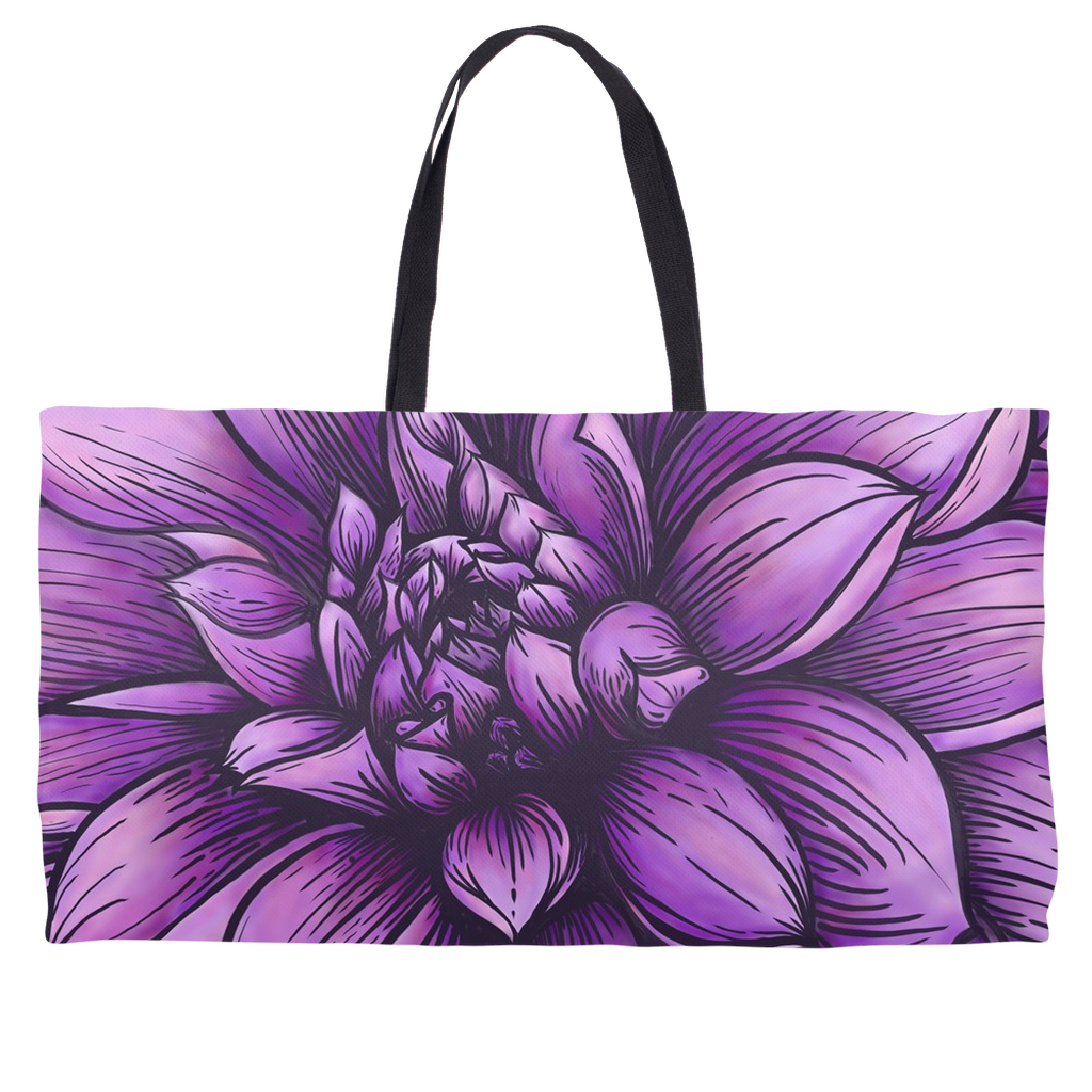 Customized Birds And Flowers Box Tote Bag - Crazy Corner