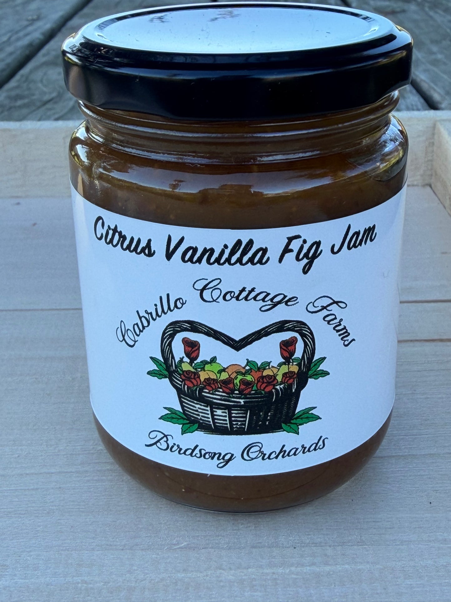 Citrus Vanilla Fig Jam