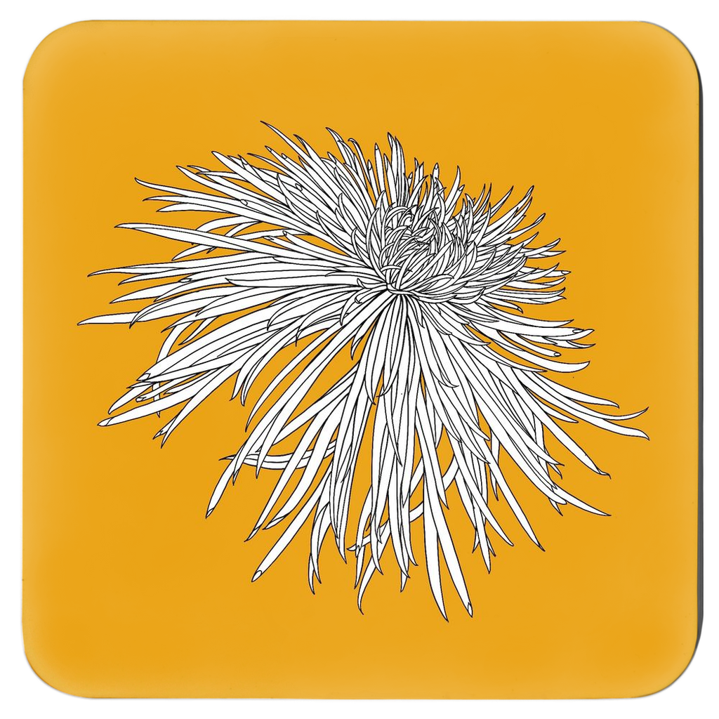 Chrysanthemum Coasters