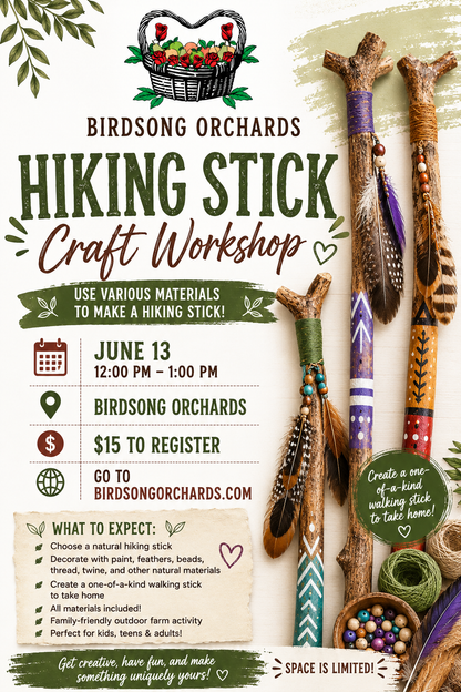 Hiking Stick Workshop
