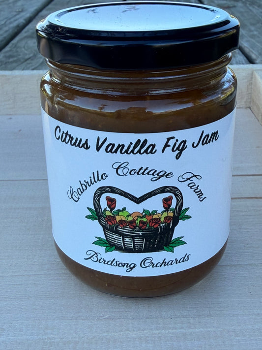 Citrus Vanilla Fig Jam