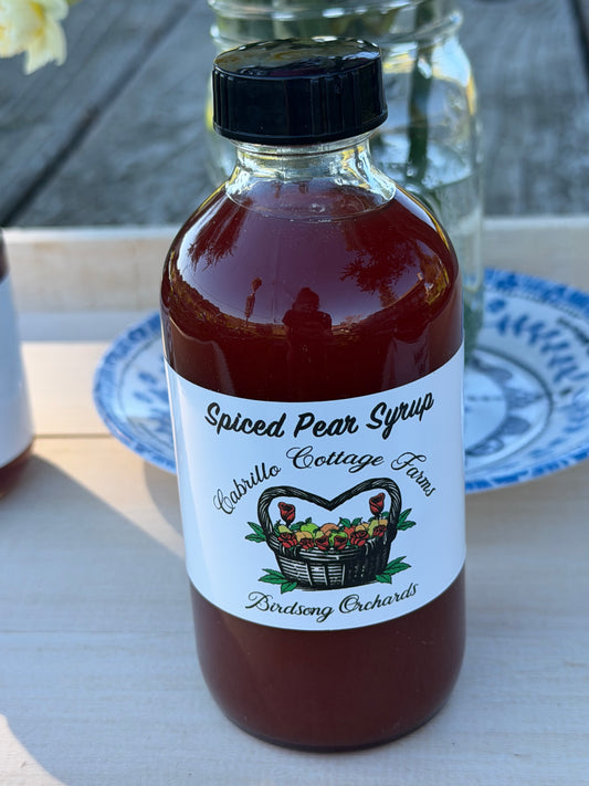 Spiced Pear Syrup
