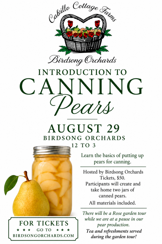 Introduction to Canning Pears