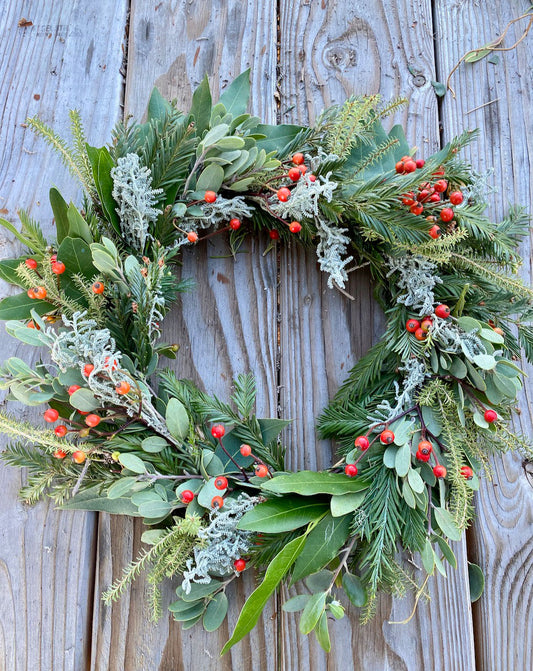 Holiday Wreath Making Workshop - November 24th