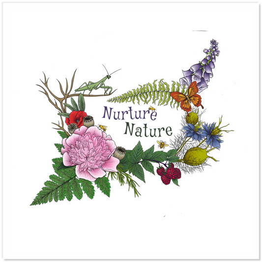 Nurture Nature Stickers