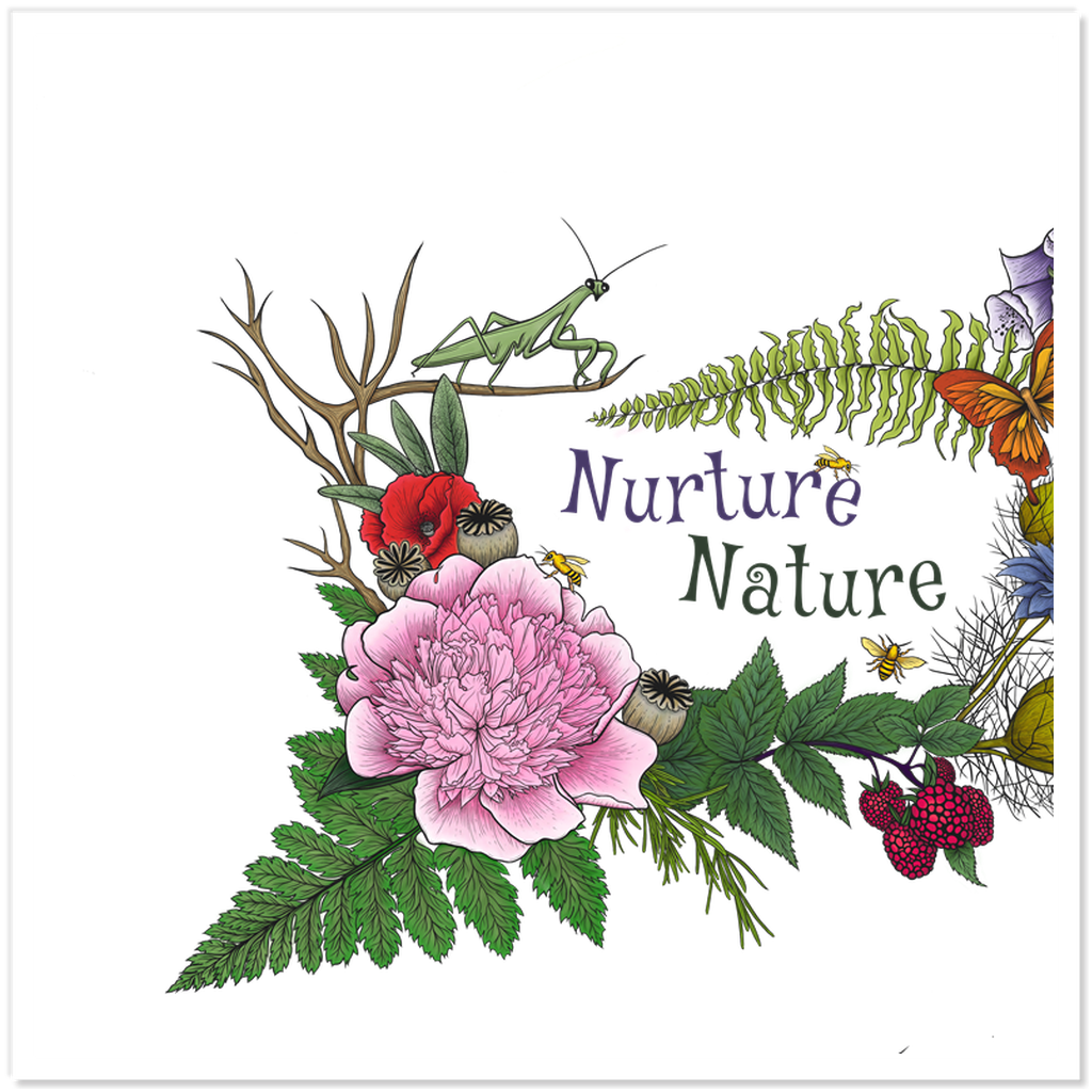 Nurture Nature Stickers – Birdsong Orchards